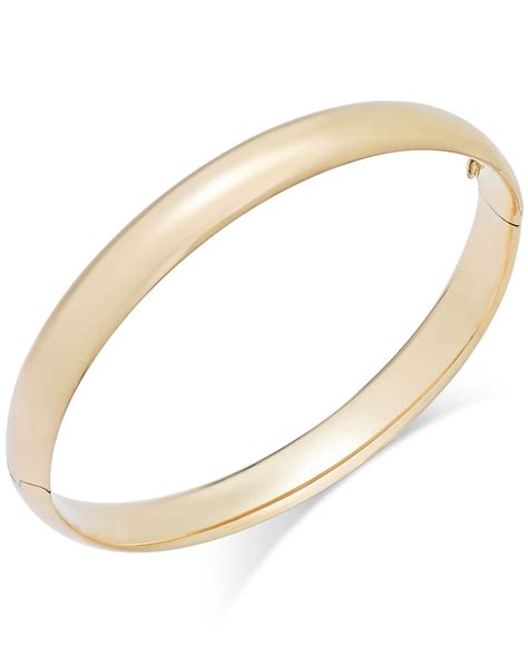 gold braceley|macy's 14k gold bracelet.